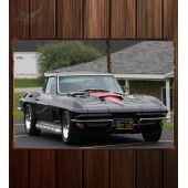 Металлическая табличка Corvette Sting Ray 427 RPO L36